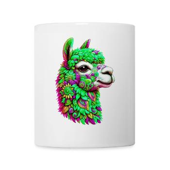 Alpaka - Tasse - Weiß - Vorne