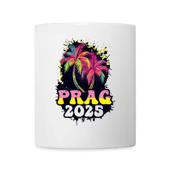 Palmiers de vacances de Prague 2025 - Mug blanc - blanc - Devant
