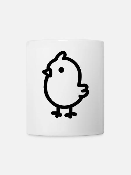 Küken - Tasse - Weiß