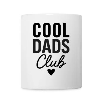 Cool Dads Club - Tasse - Weiß - Vorne
