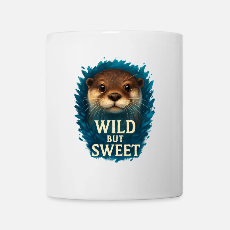 Wild but Sweet – Cool Otter - Mug - white