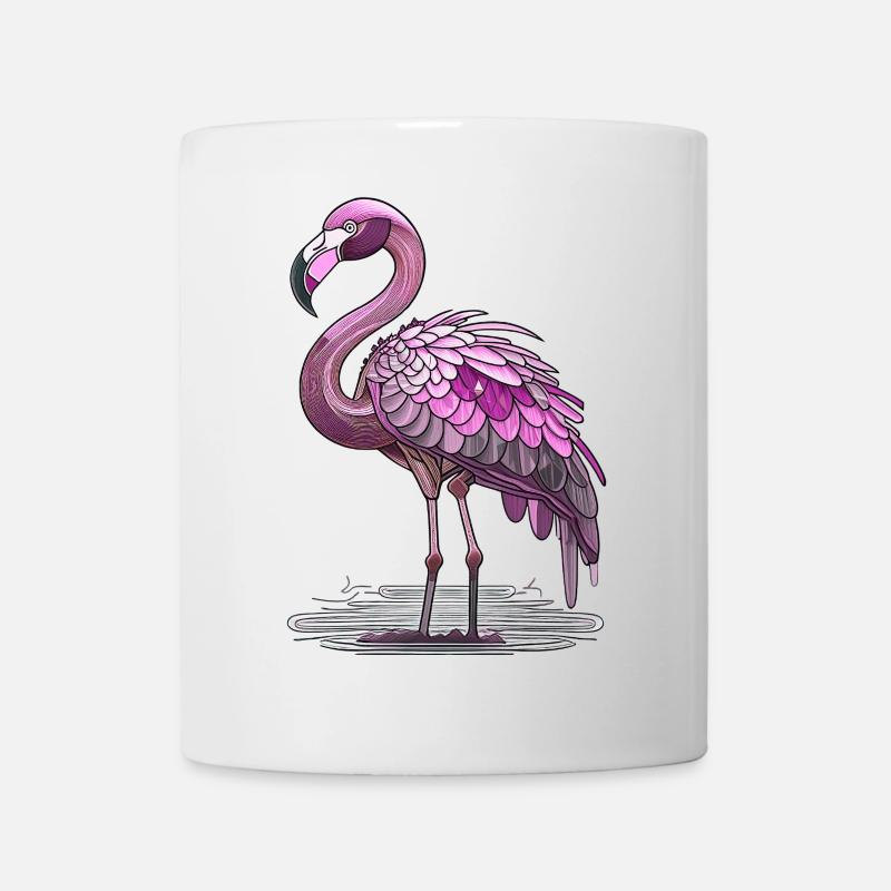 Flamingo - Mug - white