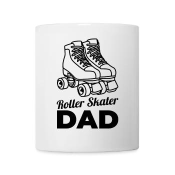 Roller skater dad - Mug - white - Front