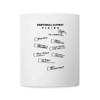 Emotional Support Viking - Mug - white - Front