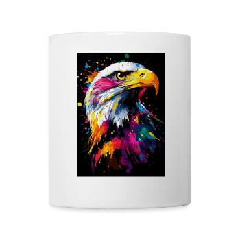 Eagle Bird Pop Art Colorful - Mug - white - Front