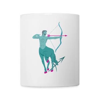 Zodiac sign Sagittarius - Mug - white - Front