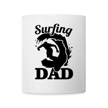 Surfer father - Mug - white - Front
