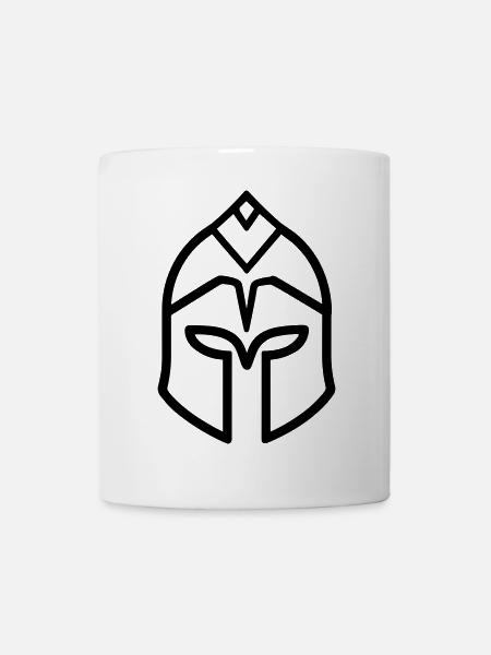 Sparta Spartanischer Krieger - Tasse - Weiß