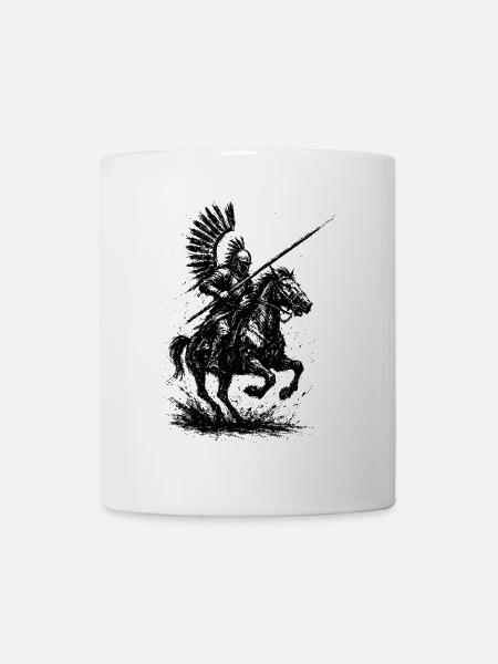 Les hussards comme fierté - Mug blanc - blanc