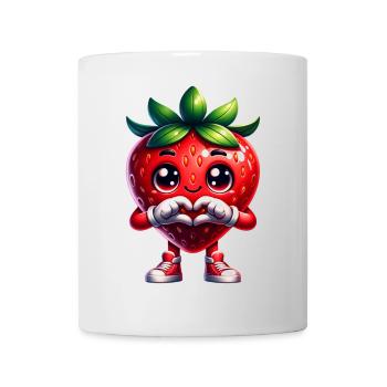 Strawberry Heart Hands - Mug - white - Front