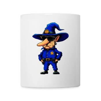 Policier Sorcier - Mug blanc - blanc - Devant