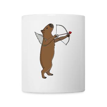 Cupid Capybara - Mug - white - Front