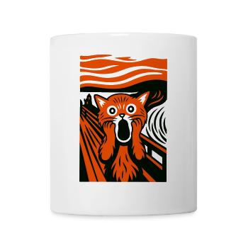 Cat Art - Mug - white - Front