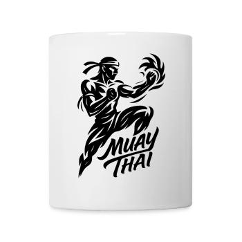 Muay Thai Boxing Kickboxing Boxer Gift - Mug - white - Front