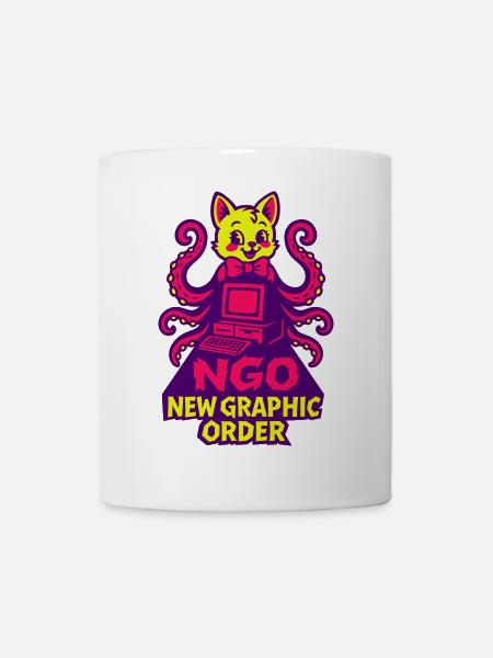 Cute Cthulhu - Tasse - Weiß