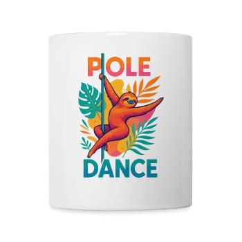 Pole Dance Sloth Pole Dancer Funny Gift - Mug - white - Front