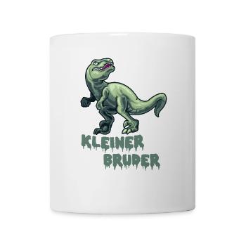 Little Brother Dinosaur – Dino fort pour les jeunes - Mug blanc - blanc - Devant