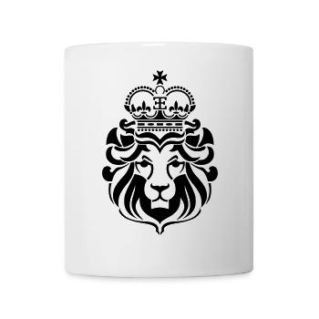 Lion of Zion Reggae Shirt - Mug - white - Front