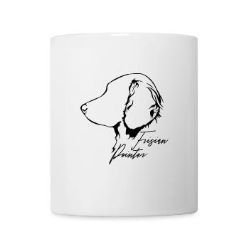 FRISIAN POINTER Profil Chiens Wilsigns - Mug blanc - blanc - Devant