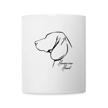 HANOVERIAN HOUND Profil Chiens Wilsigns - Mug blanc - blanc - Devant