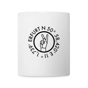 Erfurt Heimatstadt Local - Tasse - Weiß - Vorne