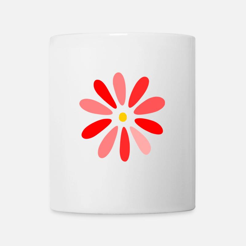 BLUME. ICH KANN NICHT. Ich arbeite im Garten. GARTEN. RUHESTAND. - Tasse - Weiß