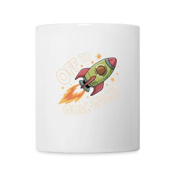 Avocado Rocket: Off To Guac-Space - Mug - white - Front