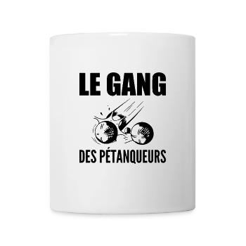 Pétanque, Bowler, Petanque-Fan, Vatertag - Tasse - Weiß - Vorne