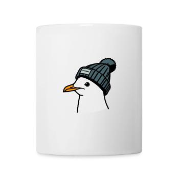 Seagull blue - Mug - white - Front