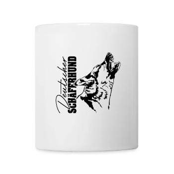 Berger Allemand Chiens Portrait Chien Wilsigns - Mug blanc - blanc - Devant