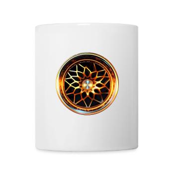 Jante de voiture - Mug blanc - blanc - Devant