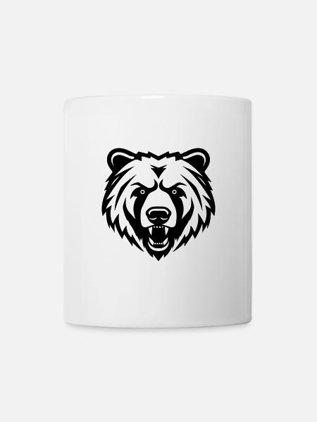 Bär - Tasse - Weiß