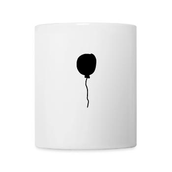 luftballon ballon symbol form - Tasse - Weiß - Vorne