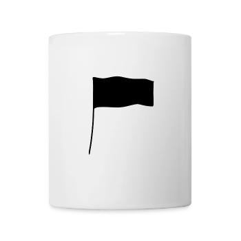 Flag Shape Icon - Mug - white - Front