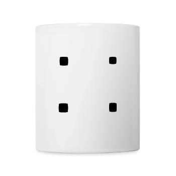 Square Square Shape Icon Four - Mug - white - Front