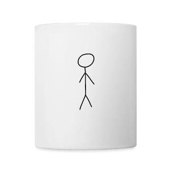 man symbol people man - Mug - white - Front