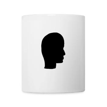 Head Profile People People Page Icon - Mug - white - Front
