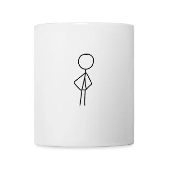 Human Man Symbol - Mug - white - Front