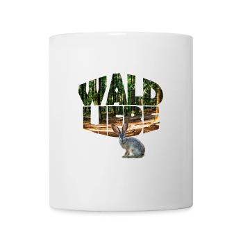 Forest 13 with Rabbit - Mug - white - Front