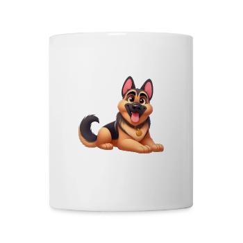 berger allemand 13 - Mug blanc - blanc - Devant