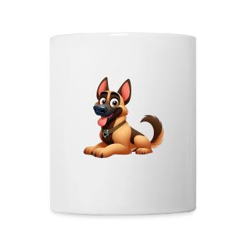 berger allemand 9 - Mug blanc - blanc - Devant
