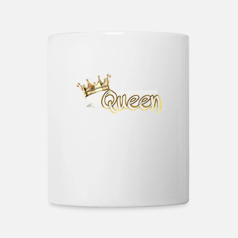 Queen krone ll25 - Mug blanc - blanc