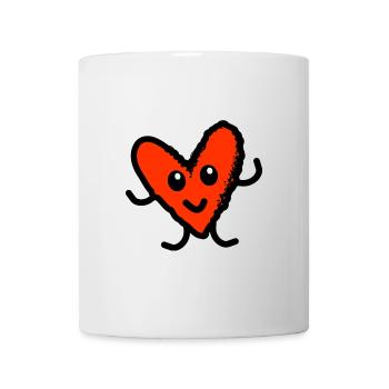 MERCI. MAÎTRESSE. MAÎTRE. MERCI MAÎTRESSE - Mug blanc - blanc - Devant