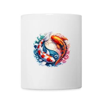 Carpe koi - Mug blanc - blanc - Devant