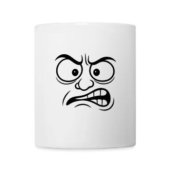 face it - Mug - white - Front