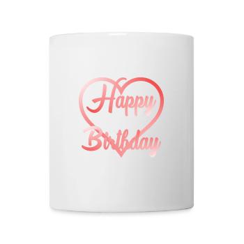ALLES GUTE ZUM GEBURTSTAG. ALLES GUTE ZUM GEBURTSTAG. JAHRESTAG. - Tasse - Weiß - Vorne