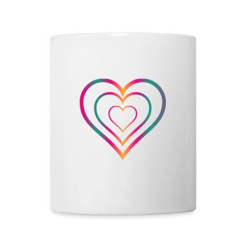 VIELEN DANK. GELIEBTE. MEISTER. HERZ. DANKE HERRIN. - Tasse - Weiß - Vorne