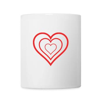 MISTRESS. HEART. MASTER. THANK YOU. THANK YOU MISTRESS. - Mug - white - Front