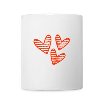HEART. THANK YOU. MISTRESS. MASTER. THANK YOU MISTRESS. - Mug - white - Front