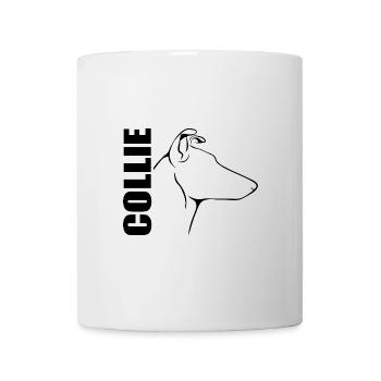 Kurzhaar COLLIE WILSIGNS Profil Hunde Hund - Tasse - Weiß - Vorne